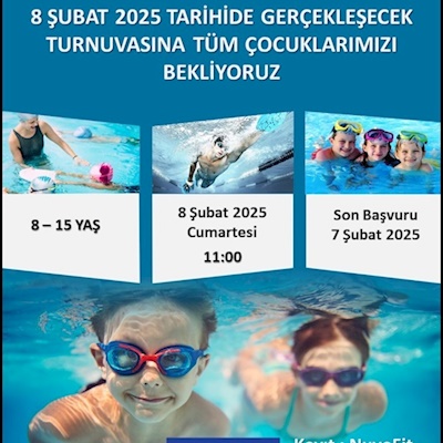 YÜZME TURNUVASINA DAVETLİSİNİZ